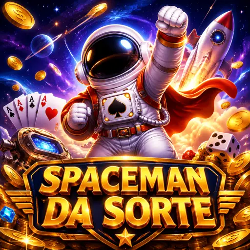 Capa do jogo Spaceman com astronauta flutuando no espaço